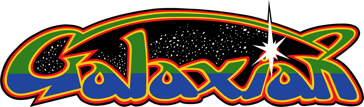 Galaxian logo for Famicom